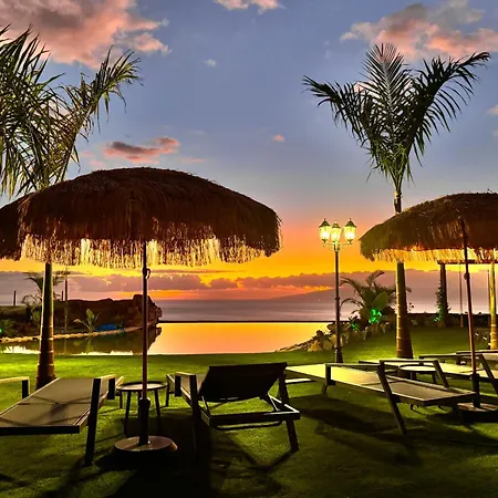 Experiencia Burbuja Con Jacuzzi Privado, Piscina Y Vistas Al Mar Guía de Isora