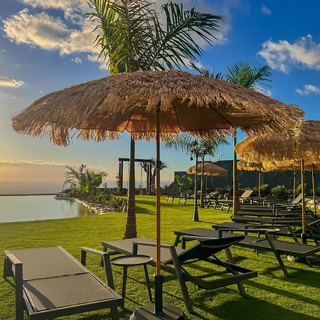 Luxusní stan Experiencia Burbuja Con Jacuzzi Privado, Piscina Y Vistas Al Mar Guía de Isora