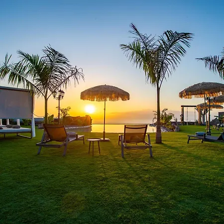 Luxusní stan Experiencia Burbuja Con Jacuzzi Privado, Piscina Y Vistas Al Mar Guía de Isora