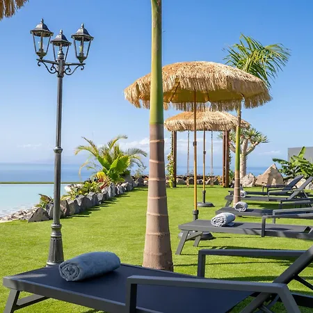 Luxusní stan Experiencia Burbuja Con Jacuzzi Privado, Piscina Y Vistas Al Mar Guía de Isora