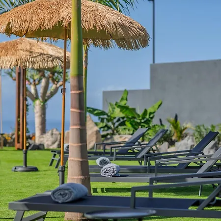 Experiencia Burbuja Con Jacuzzi Privado, Piscina Y Vistas Al Mar Luxusní stan Guía de Isora