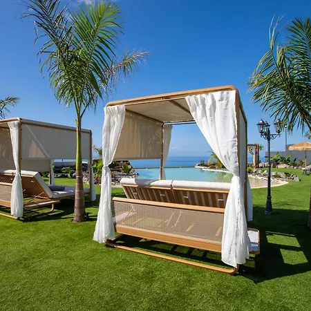 Luxusní stan Experiencia Burbuja Con Jacuzzi Privado, Piscina Y Vistas Al Mar Guía de Isora