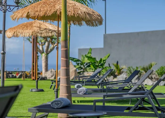 Experiencia Burbuja Con Jacuzzi Privado, Piscina Y Vistas Al Mar Luxuszelt Guía de Isora