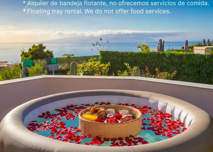 豪华帐篷 Experiencia Burbuja Con Jacuzzi Privado, Piscina Y Vistas Al Mar 吉亚德索拉